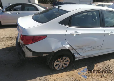2017 Hyundai Accent Se from USA, damaged, VIN KMHCT4AE8HU271460